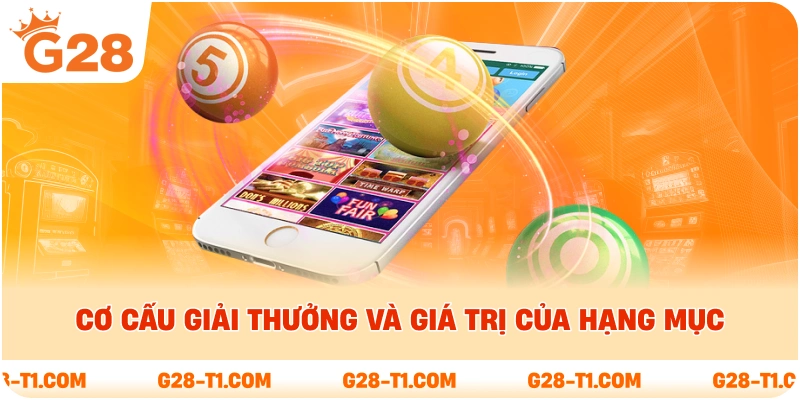 Cơ cấu giải thưởng và giá trị của hạng mục